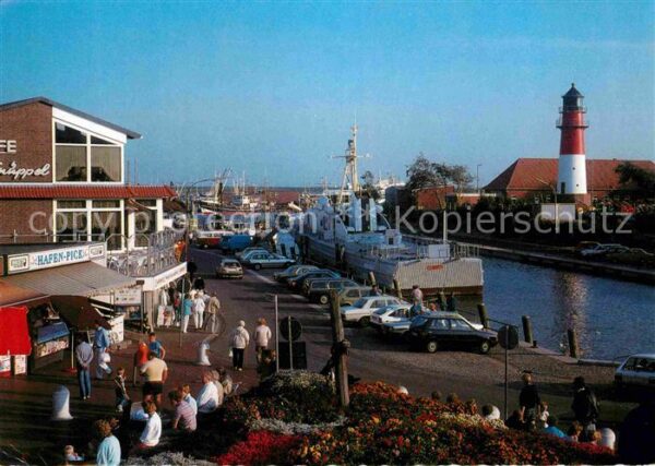 Buesum Nordseebad Am Alten Hafen Leuchtturm
