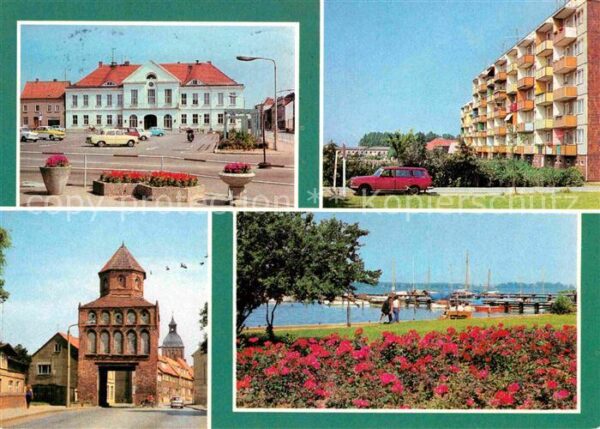 Ribnitz-Damgarten Ostseebad Karl-Marx Platz Gdansker Strasse Rostoc