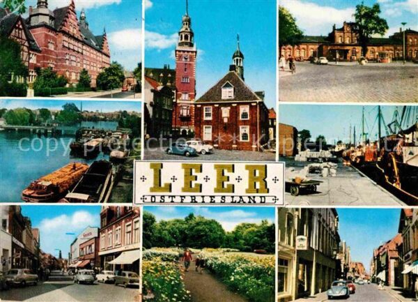 Leer Ostfriesland Orts und Teilansichten