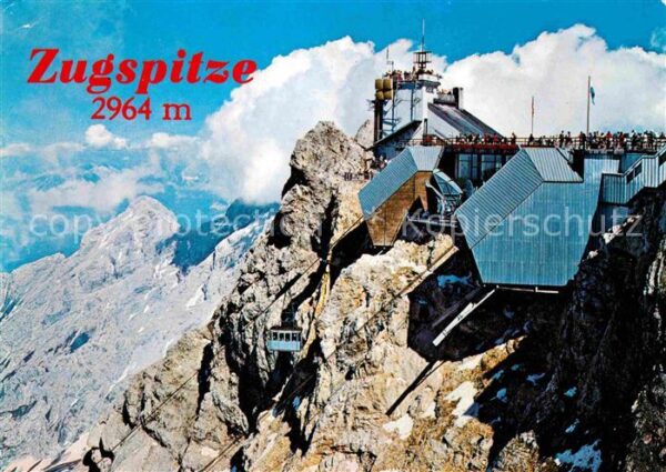 Zugspitze Gipfelstation Zugspitz Grosskabinenbahn