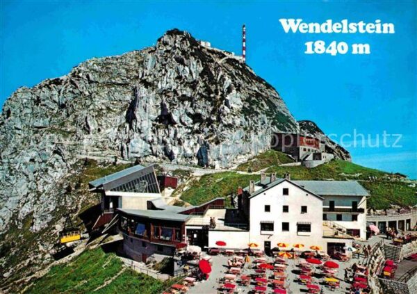 Wendelsteinhaus Gipfel Bergstation der Wendelstein Seil