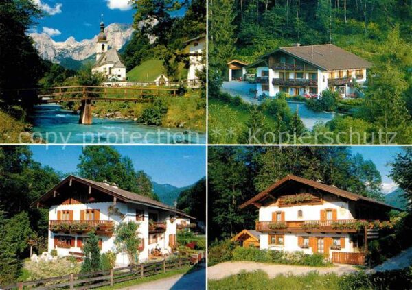 Ramsau Berchtesgaden Gästehäuser Waldrausch und Bianca