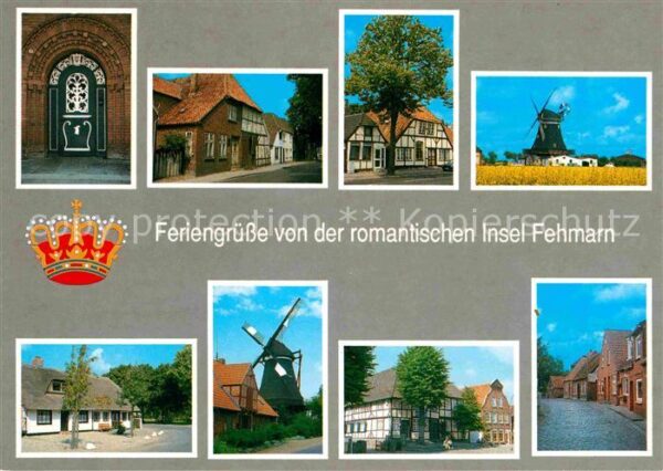 Insel Fehmarn Portal Fachwerkhäuser Mühle Dorfmotive