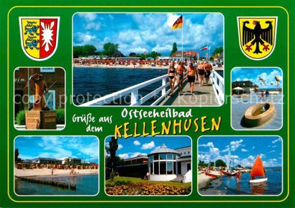Kellenhusen Ostseebad Skulptur Strand Seebrücke Hotel Segelpa