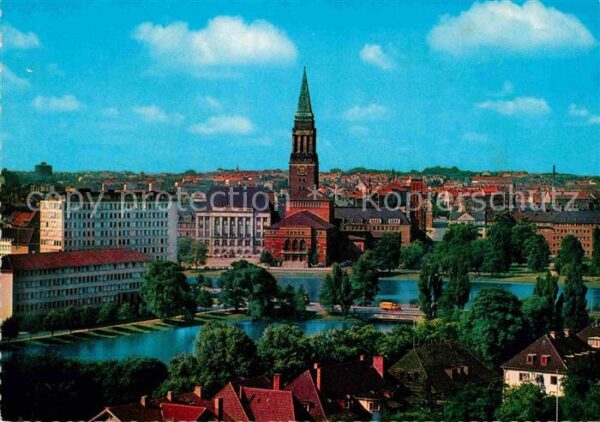 Kiel Kleiner Kiel und Rathaus