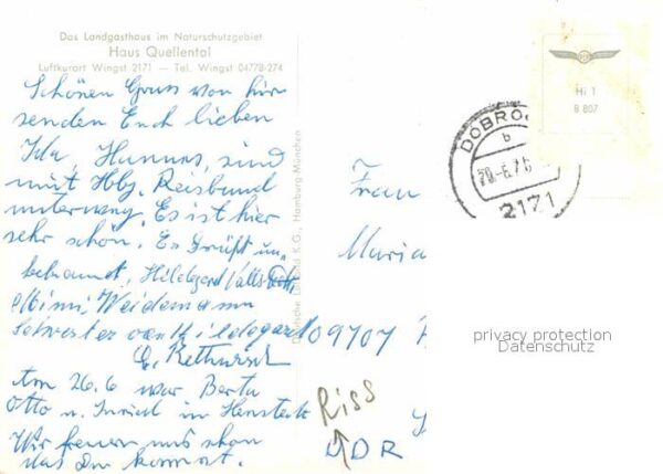 Wingst Haus Quellental – Bild 2
