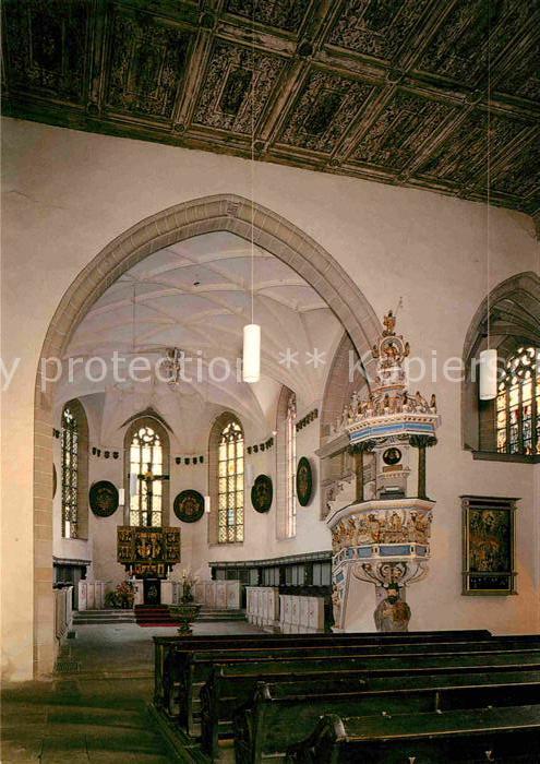 Eisleben St Annen Kirche Kanzel Altar