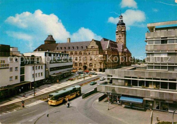 Remscheid Rathaus und Fastenrath Strasse
