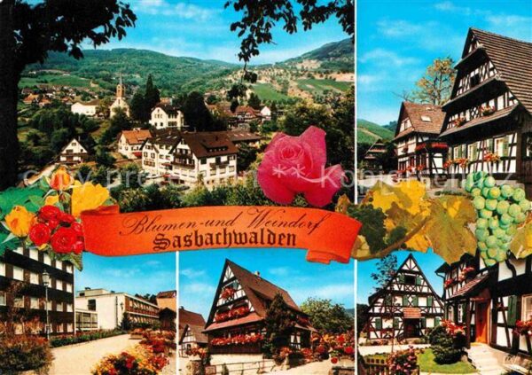 Sasbachwalden Panorama Dorfmotive