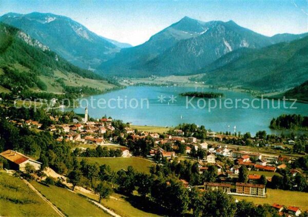 Schliersee mit Jägerkamp und Brecherspitze
