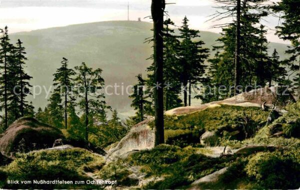 Ochsenkopf Blick vom Nusshardtfelsen