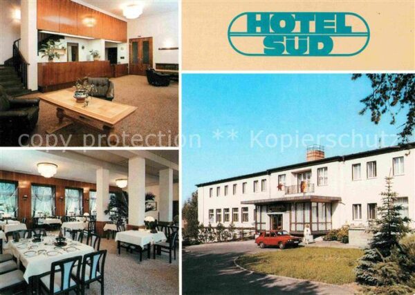 Strausberg Brandenburg Hotel Süd Foyer Speiserestaurant Aussen