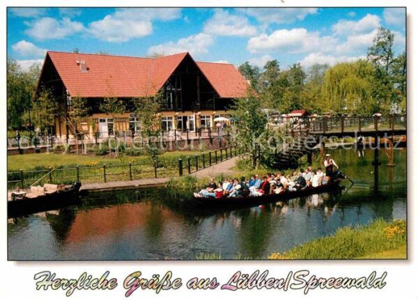 Luebben Spreewald Kahnfahrt im Spreewald