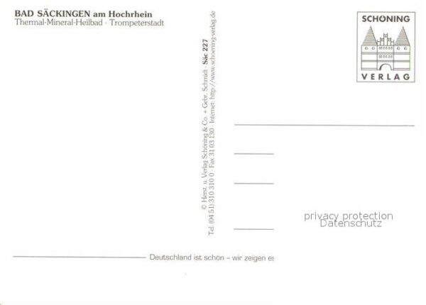 Bad Saeckingen Gallusturm Fridolinsmünster Rheumaklini – Bild 2