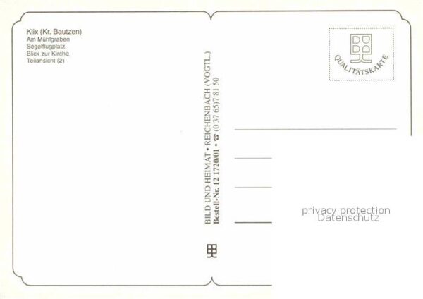 Klix Bautzen Am Mühlgraben Segelflugplatz Kirche Tei – Bild 2