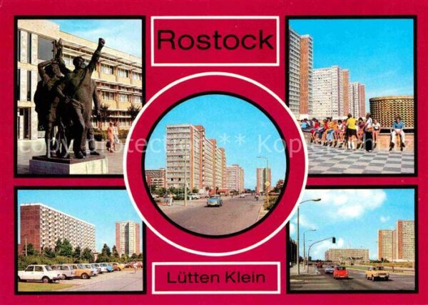 Rostock Plastik Die Partei Warnow Allee Turkuer