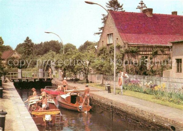 Storkow Mark An der Schleuse