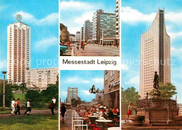 Leipzig Hochhaus Wintergartenstr Neubauten am B
