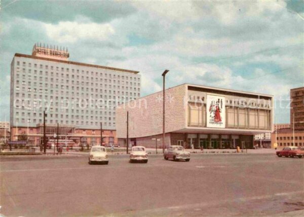 Berlin Karl Marx Allee Hotel Berolina Kino Int