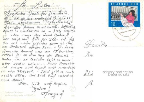 Berlin Karl Marx Allee Hotel Berolina Kino Int – Bild 2