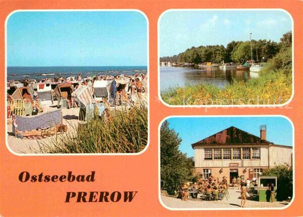 Prerow Ostseebad Am Strand Seglerhafen HO Milchbar am Dü