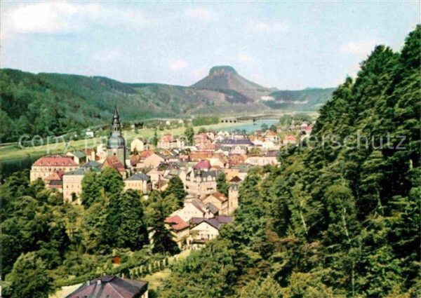 Bad Schandau mit Lilienstein