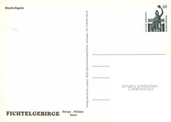 Bischofsgruen Teilansichten Landschaftspanorama – Bild 2