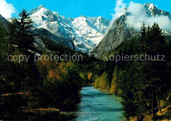 Loisachtal mit Zugspitzgruppe