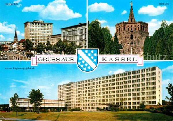 Kassel Ständeplatz Herkules Neues Regierungsge