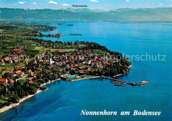 Nonnenhorn mit Wasserburg Lindau Bregenzerwald Fli