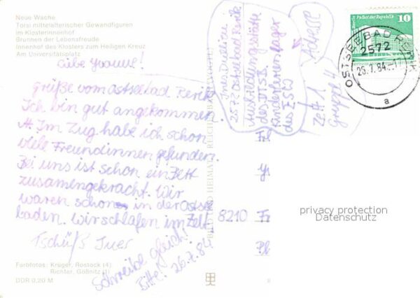Rostock Neue Wache Torsi mittelalterlicher Gewa – Bild 2