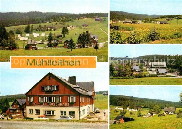Muehlleithen Klingenthal Panorama Teilansichten HO Hotel Buschha