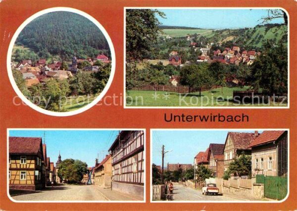 Unterwirbach Panorama Ortsmotive