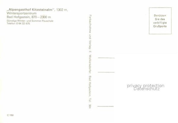 Bad Hofgastein Alpengasthof Kitzsteinalm – Bild 2