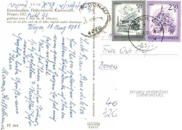 Weyer Enns Ennsmuseum Flössertaverne Kastenreith – Bild 2