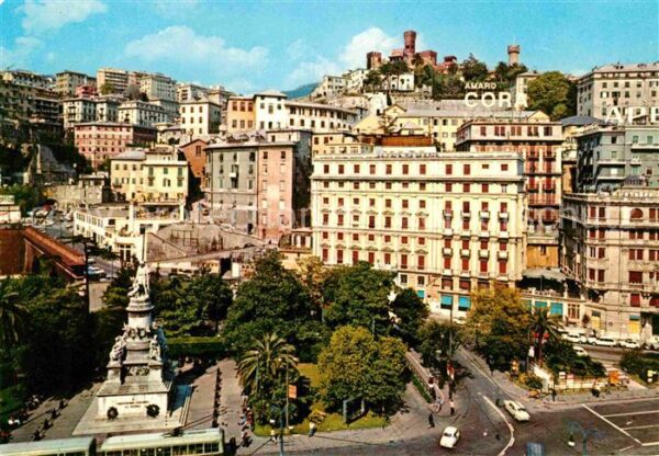 Genova Genua Liguria Piazza Acquaverde