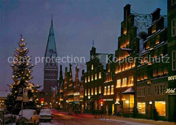 Lueneburg Am Sande Weihnachtsbaum