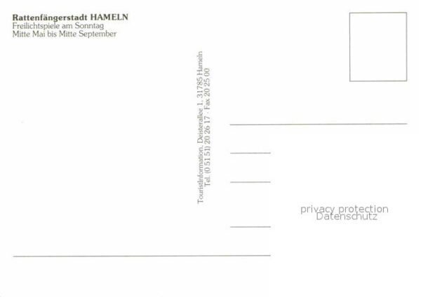 Hameln Weser Rattenfänger Freilichtspiele – Bild 2