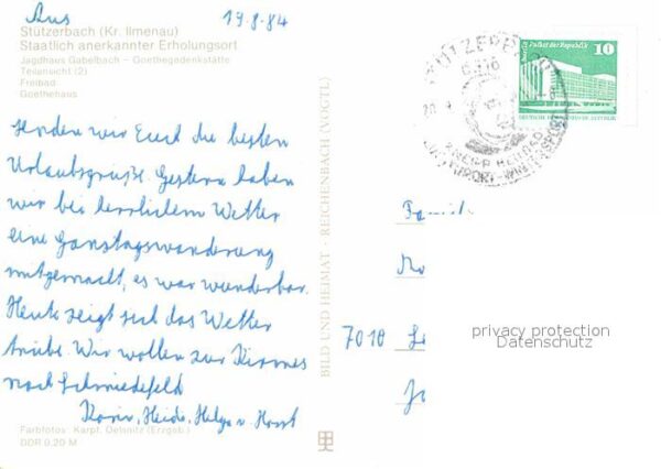 Stuetzerbach Jagdhaus Gabelbach Goethehaus – Bild 2