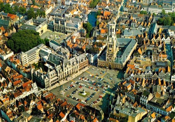 Brugge Fliegeraufnahme