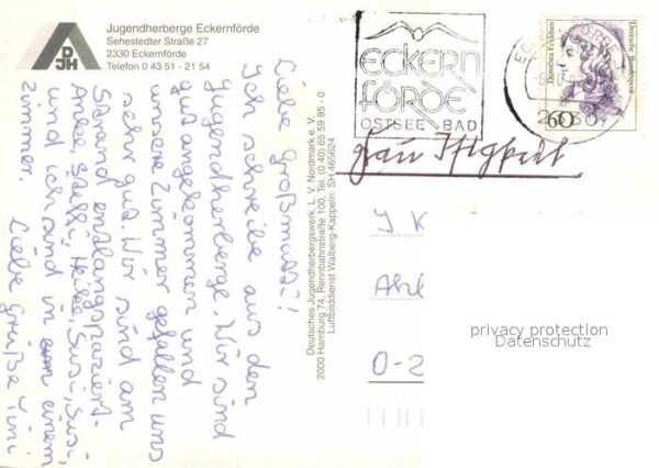 Eckernfoerde Jugendherberge Fliegeraufnahme – Bild 2