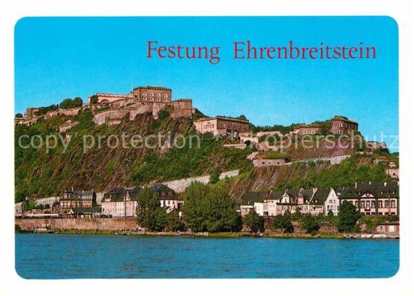 Koblenz Rhein Festung Ehrenbreitstein