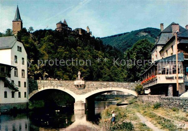 Vianden Pont Our et le Chateau