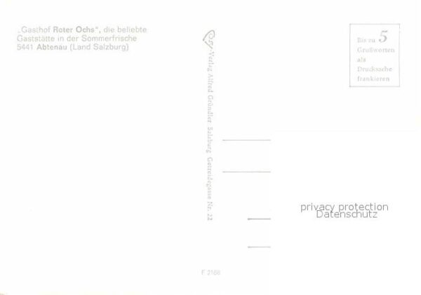 Abtenau Gasthof Roter Ochs – Bild 2