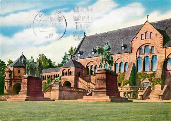 Goslar Kaiserplatz Stadbildern Kaiser Barbaros
