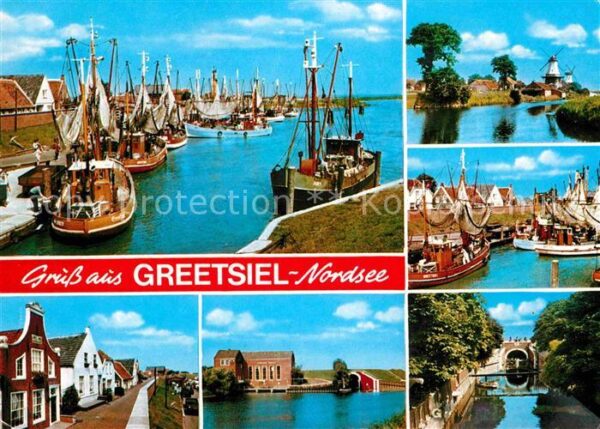 Greetsiel Segelboot Hafen