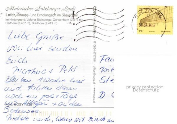 Lofer Ochsenhorn Reifhorn Breithorn – Bild 2