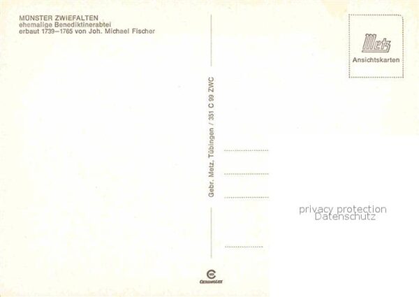 Zwiefalten Wuerttemberg Münster – Bild 2