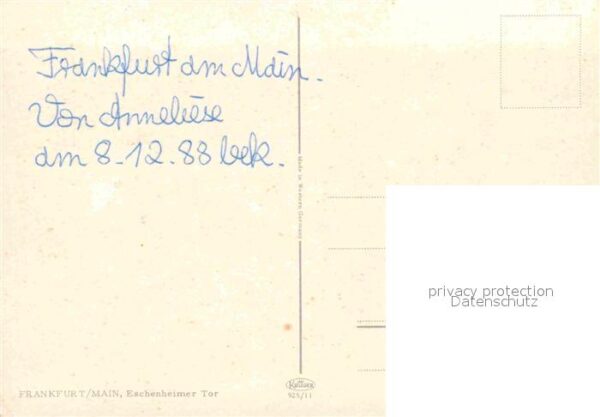Frankfurt Main Eschenheimer Tor – Bild 2