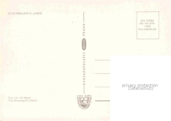 Dvur Kralove nad Labem Strassenansicht Turm – Bild 2